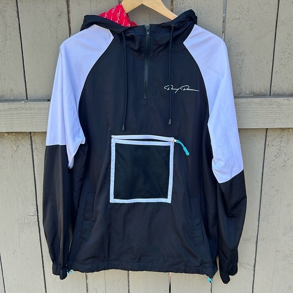Danny Duncan Windbreaker Size Medium Jacket Hoodie - Picture 1 of 7